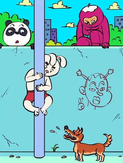 冰壮壮和雪强强